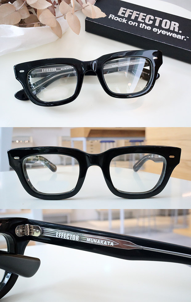 EFFECTOR(エフェクター） MUNAKATA（ムナカタ）人気モデル再入荷 熊本 中原眼鏡店｜熊本 メガネ サングラス｜中原眼鏡店